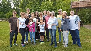 Gemeinsames Benefizkonzert der Trachtengruppe Neustadt mit den ukrainischen Fl&uuml;chtlingen