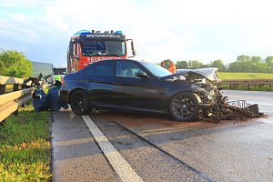 Unfall nach Verfolgungsjagd