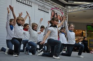 Mode in der Galerie