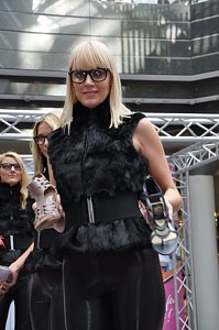 Mode in der Galerie