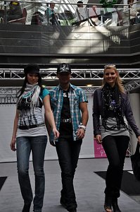 Mode in der Galerie