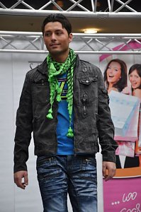 Mode in der Galerie