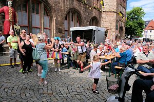 Der zweite Tag des Rolandsfestes