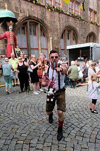 Der zweite Tag des Rolandsfestes