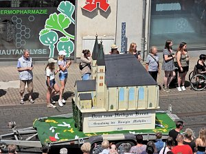Festumzug zur 1095-Jahrfeier der Stadt Nordhausen