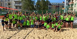 Beachvolleyball-Cup zum Rolandsfest