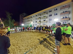 Beachvolleyball-Cup zum Rolandsfest
