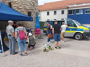 Die Nordth&uuml;ringer Polizei stellte sich vor