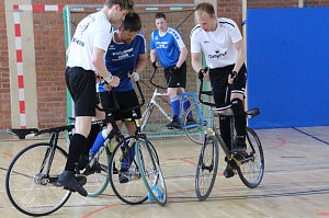 Der S&uuml;dharz-Cup der Radballer bleibt in Ilfeld