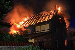 Wohnhaus in Oberspier ausgebrannt