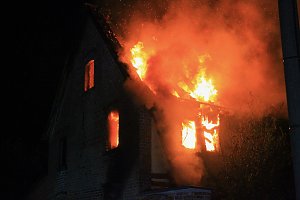 Wohnhaus in Oberspier ausgebrannt