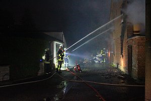 Wohnhaus in Oberspier ausgebrannt