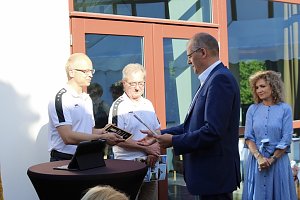 Verleihung der Ehrenplaketten des Landkreises Nordhausen 2022 in der Kalkh&uuml;tte in Urbach