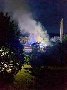 Garagenbrand in Bad Frankenhausen