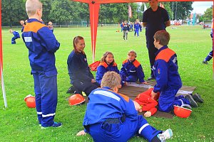 Gemeinsamer Aktionstag der Jugendfeuerwehren Bielen und Mitte