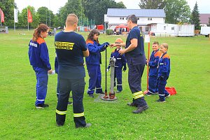 Gemeinsamer Aktionstag der Jugendfeuerwehren Bielen und Mitte