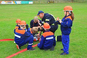 Gemeinsamer Aktionstag der Jugendfeuerwehren Bielen und Mitte