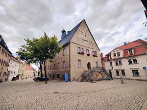 Peter Blei unterwegs in Sangerhausen