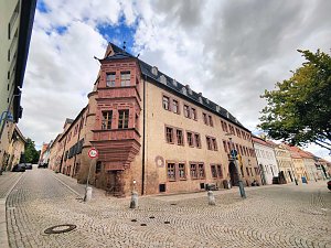 Peter Blei unterwegs in Sangerhausen