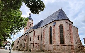 Peter Blei unterwegs in Sangerhausen
