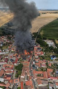 Gro&szlig;brand in Bothenheilingen