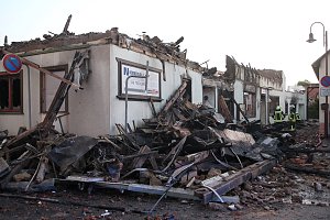 Der Tag nach dem Gro&szlig;brand in Bothenheilingen