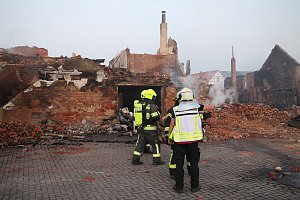 Der Tag nach dem Gro&szlig;brand in Bothenheilingen