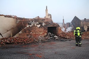 Der Tag nach dem Gro&szlig;brand in Bothenheilingen