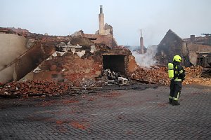 Der Tag nach dem Gro&szlig;brand in Bothenheilingen
