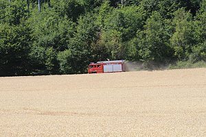 Waldbrand bei Wernrode