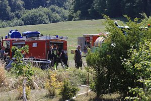 Waldbrand bei Wernrode