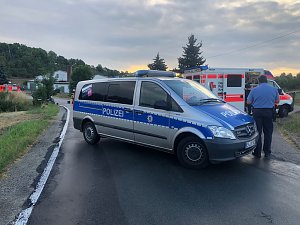 Verkehrsunfall zwischen Kleinfurra und Hain