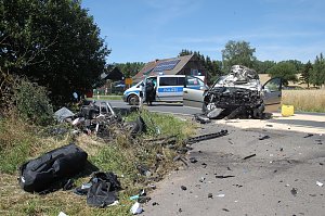 Schrecklicher Unfall auf der B 243
