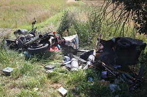 Schrecklicher Unfall auf der B 243