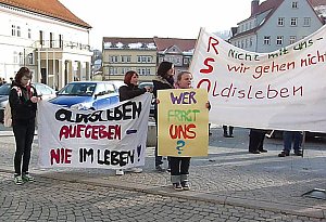 Demo im Kreistag