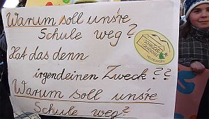 Demo im Kreistag