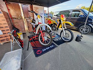 Motorr&auml;der im Ziegelwerk