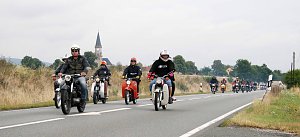Ausfahrt der MZ und Simson-Freunde