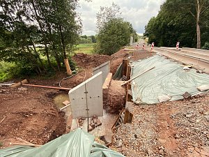 Baustellenbilder von Nordhausens umstrittenster Baustelle
