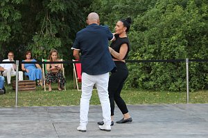 Extralange Sommerlaune gestern Abend in Bad Langensalza