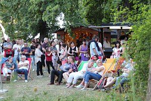 Extralange Sommerlaune gestern Abend in Bad Langensalza