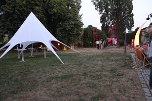 Extralange Sommerlaune gestern Abend in Bad Langensalza