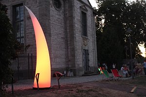 Extralange Sommerlaune gestern Abend in Bad Langensalza