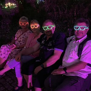 Extralange Sommerlaune gestern Abend in Bad Langensalza