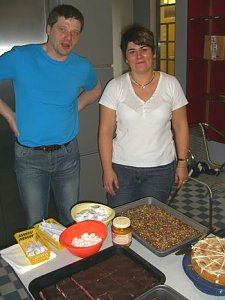 Geschwommen