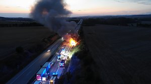 Luftbilder von der Unfallstelle