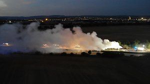 Schwerer Unfall auf der A 38