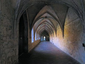 Peter Blei unterwegs im Kloster Michaelisstein