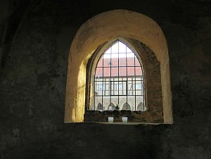 Peter Blei unterwegs im Kloster Michaelisstein