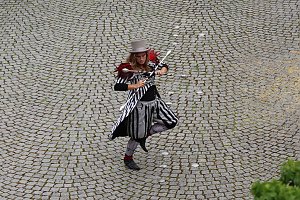Er&ouml;ffnung des 28. Mittelalterstadtfestes in Bad Langensalza